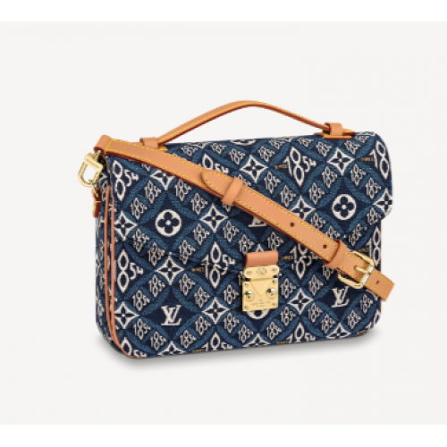Louis Vuitton SEIT 1854 POCHETTE METIS M57395 blau