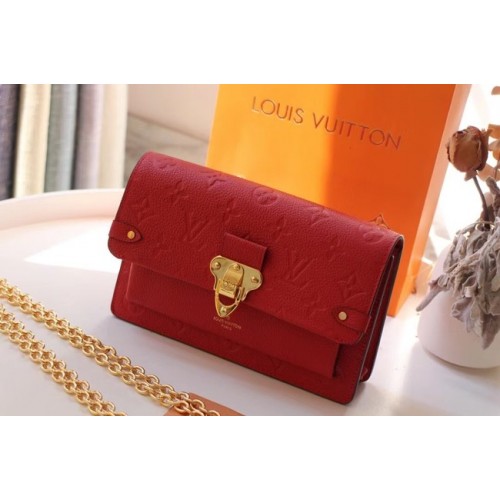 Louis Vuitton VAVIN CHAIN WALLET M67841 rot