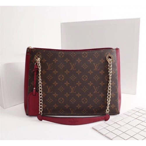 Louis Vuitton Monogram Canvas SURENE MM M43755 Bordeaux