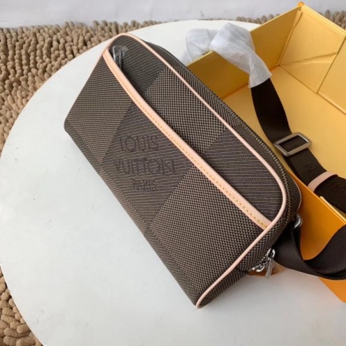 Louis Vuitton Original BUMBAG Pocket M93619 grau