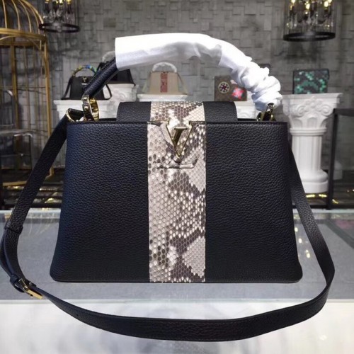 Louis Vuitton Original-CAPUCINES N94220 SCHWARZ