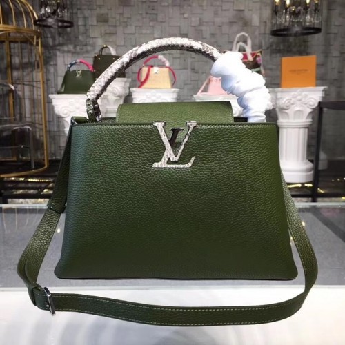 Louis Vuitton original CAPUCINES PM M94586 grün