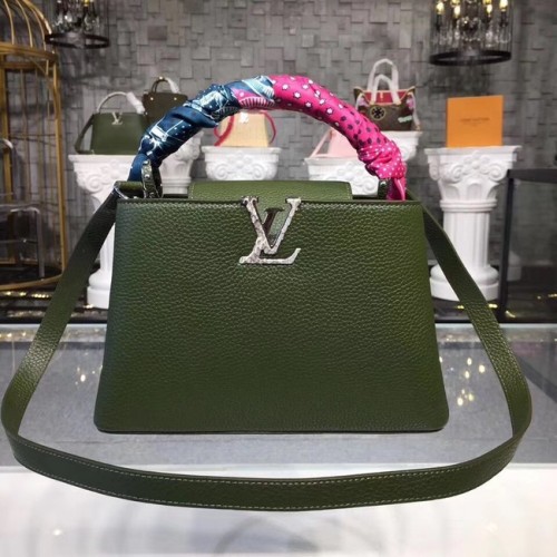 Louis Vuitton original CAPUCINES PM M94587 grün