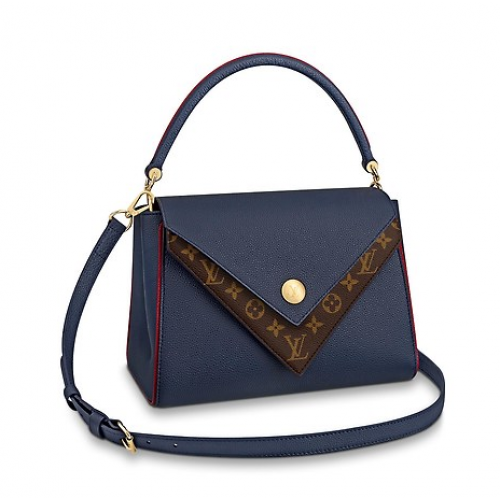 Louis Vuitton original DOUBLE V M55022 blau