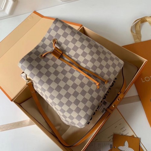 Louis Vuitton original Damier Azur NEONOE N44022 gelb