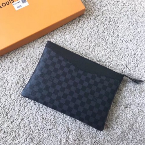 Louis Vuitton Original Damier Graphite Canvas DAILY POUCH M62048