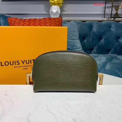 Louis Vuitton Original Epi Leder KOSMETIKTASCHE PM M52030 Khaki