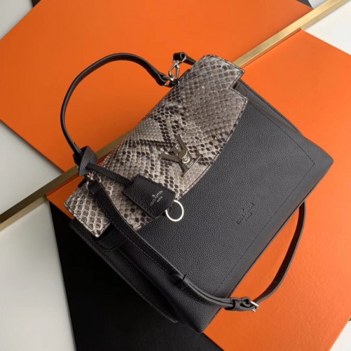 Louis Vuitton LOCKME EVER MM N97009 schwarz