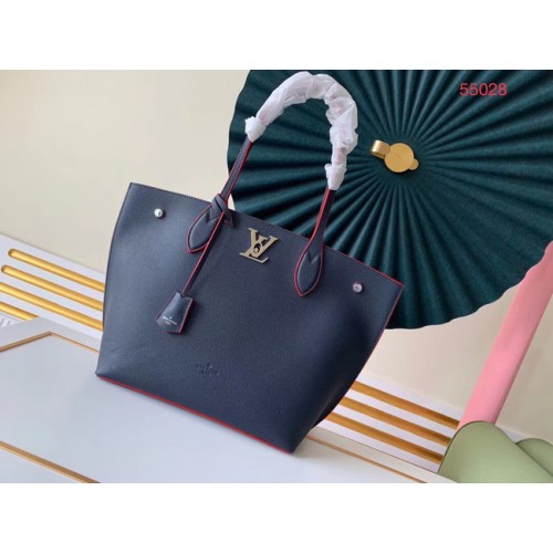 Original Louis Vuitton LOCKME GO M55028 Königsblau