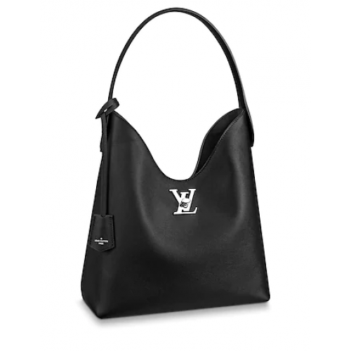 Original Louis Vuitton LOCKME HOBO M52776 Schwarz