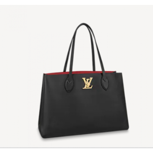 Louis Vuitton original LOCKME SHOPPER M57345 schwarz