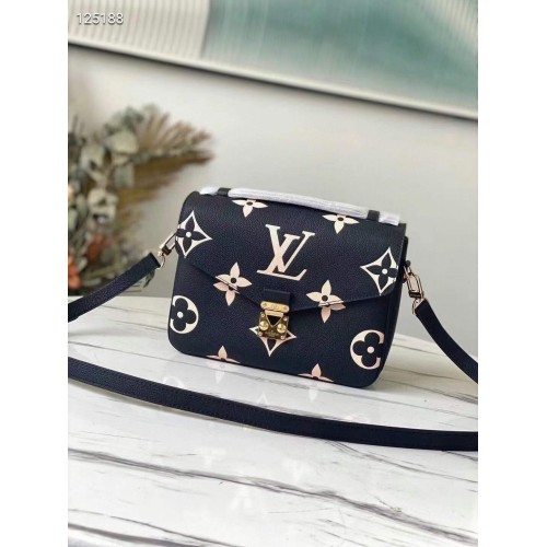 Louis Vuitton Original Louis Vuitton CRAFTY POCHETTE METIS Tasche M45596 Schwarz