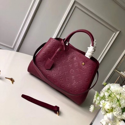 Louis Vuitton Original MONTAIGNE MM M44311 Fuchsie