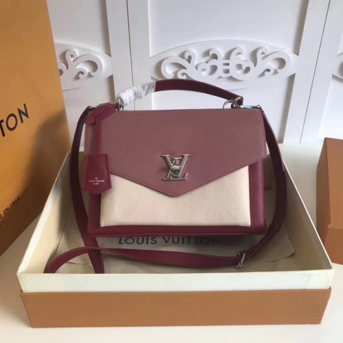 Original Louis Vuitton MY LOCKME M54849 pink&weiß