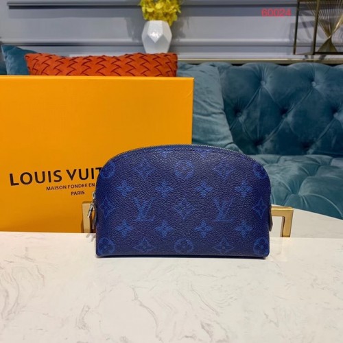 Louis Vuitton Original Monogram Kosmetiktasche PM M52030 blau