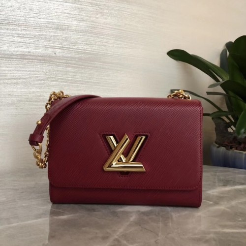 Louis Vuitton original TWIST MM M53597 Bordeaux