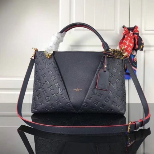 Original Louis Vuitton V TOTE BB M44397 Navy