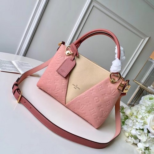 Original Louis Vuitton V TOTE BB M44397 Pink&Beige
