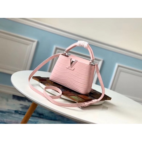 Louis Vuitton Original Krokodil CAPUCINES Mini M93163 rosa