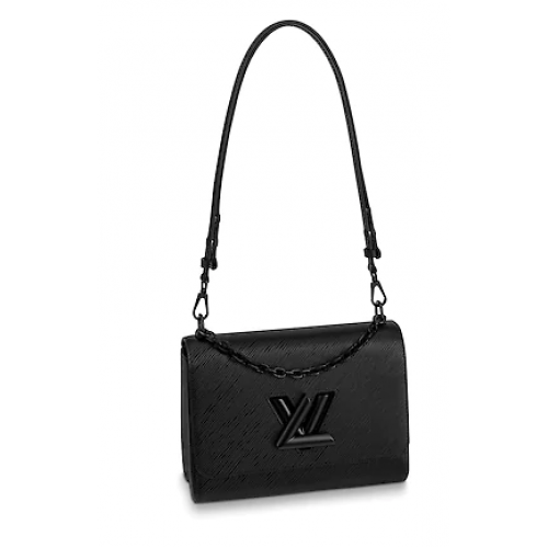 Louis Vuitton Original-Epi-Leder TWIST MM M53236 schwarz