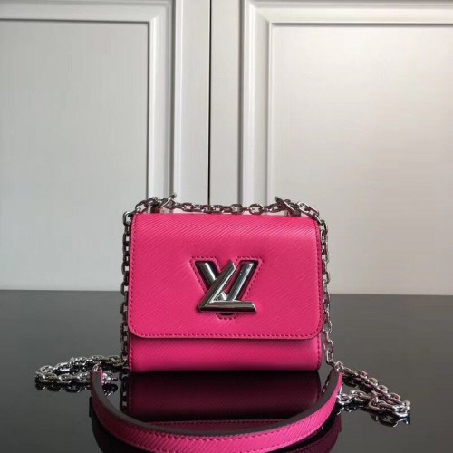 Louis Vuitton Original-Epi-Leder TWIST MM M66119 Rosa