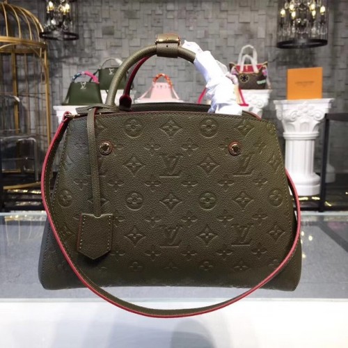 Louis Vuitton Originalmongrammdruck MONTAIGNE PM M43660 grün