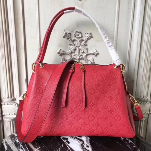 Louis Vuitton Original-Monogrammdruck PONTHIEU PM M43721 rot