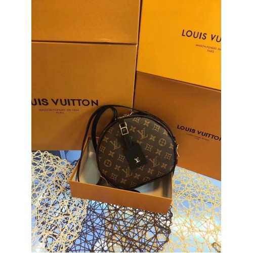 Louis Vuitton Monogram Canvas BOITE CHAPEAU SOUPLE M52294 schwarz
