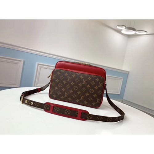Louis Vuitton Original Monogram Canvas Umhängetasche M51478 rot