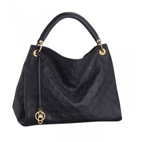 Heißer Verkauf Louis Vuitton Monogram Empreinte Artsy MM M93448 Schwarz