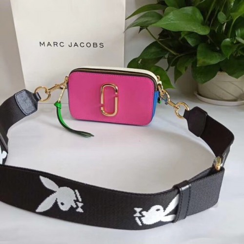 MARC JACOBS Snapshot Umhängetasche aus Saffiano-Leder 23772