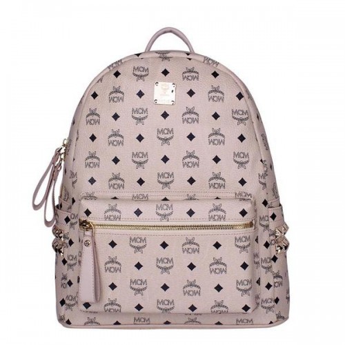 MCM Medium Stark Rucksack MC2446 Beige