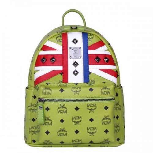 MCM Small Flag of UK Rucksack MC5173S Grün