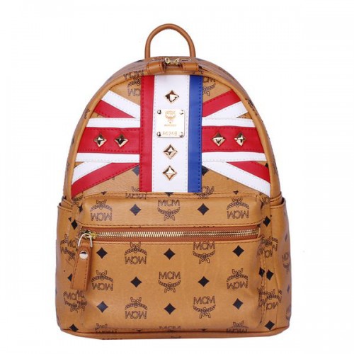 MCM Small Flag of UK Rucksack MC5173S Weizen