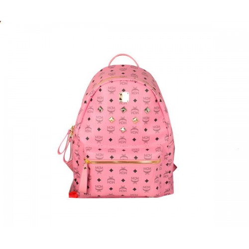 MCM Stark Rucksack Jumbo aus Kalbsleder 8006 Pink