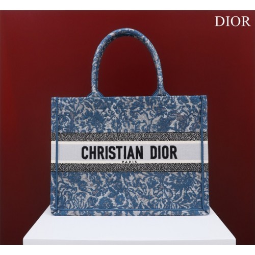 MITTLERE DIOR BOOK TOTE Stickerei M1296ZRU-2