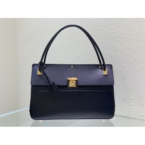MEDIUM DIOR Umhängetasche Kalbsleder C0701 schwarz