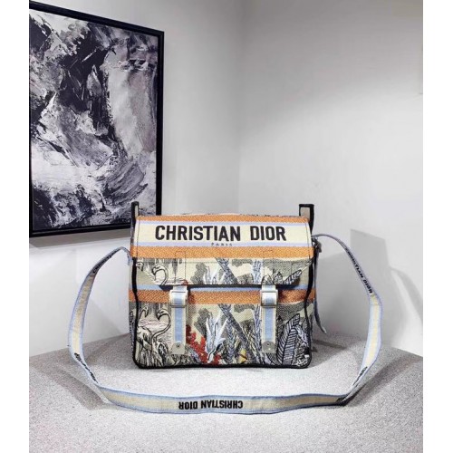 MESSENGER TAS DIOR SCHRÄG DIORCAMP M1291VRIS grau