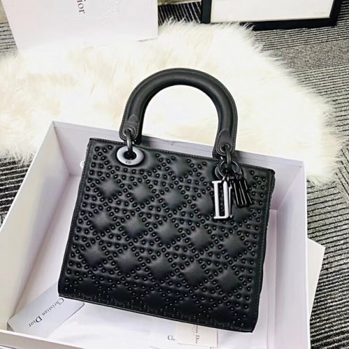 MINI LADY DIOR TASCHE KALBSLEDER M0579S schwarz