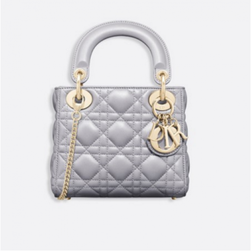 MINI LADY DIOR-TAS VAN LAMSLEER M15P grau