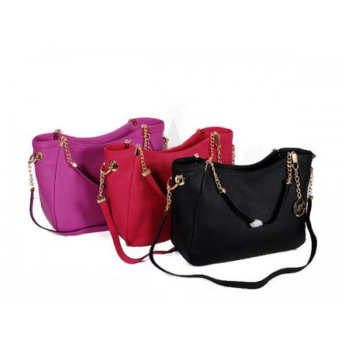 Michael Kors Jet Set Reisetasche Körniges Leder MK8706