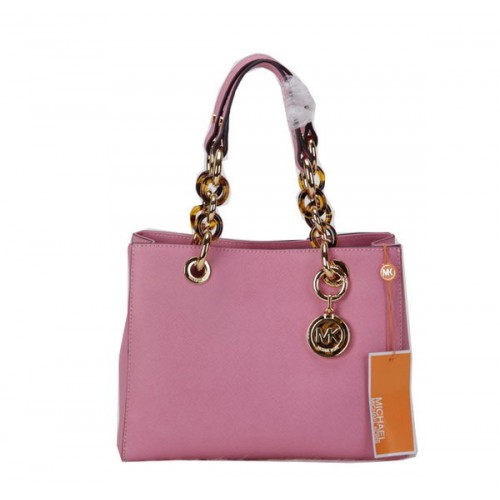 Michael Kors Jet Set Reisetasche Original Leder MK0619 Pink