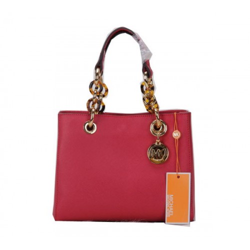Michael Kors Jet Set Reisetasche Original Leder MK0619 Rot