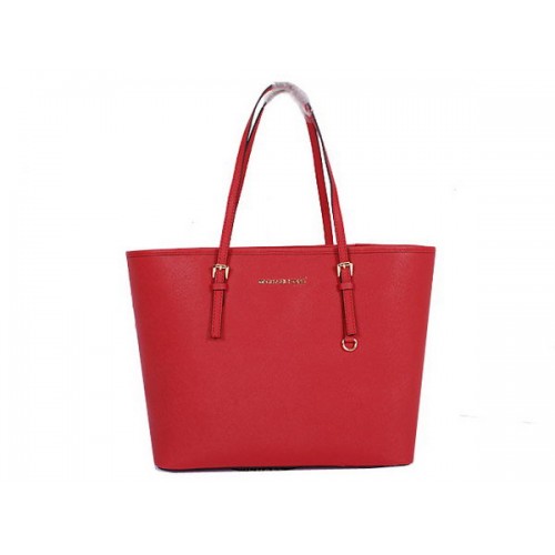 Michael Kors Jet Set Travel Tote Bag MK8703 Rot