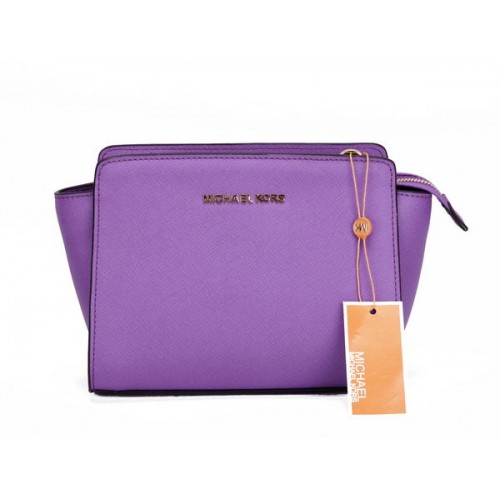 Michael Kors Mini Selma Messenger Bag MK1869 Lavendel Lila