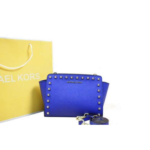 Michael Kors Mini Selma Umhängetasche MK1888 Blau