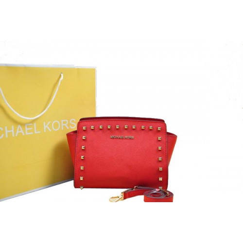 Michael Kors Mini Selma Umhängetasche MK1888 Rot