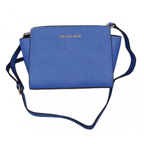 Michael Kors Mini Selma Messenger Bag MK8710 Königsblau