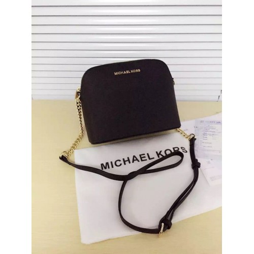 Michael Kors Original Tasche aus Saffiano-Leder mit Griff oben MK2608 Schwarz