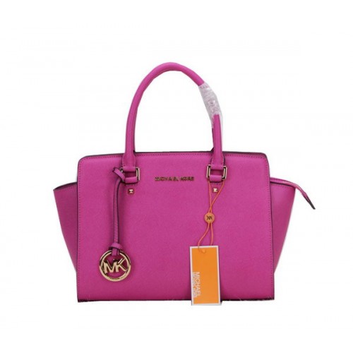 Michael Kors Selma Tasche Original Leder MK1867 Pfirsich